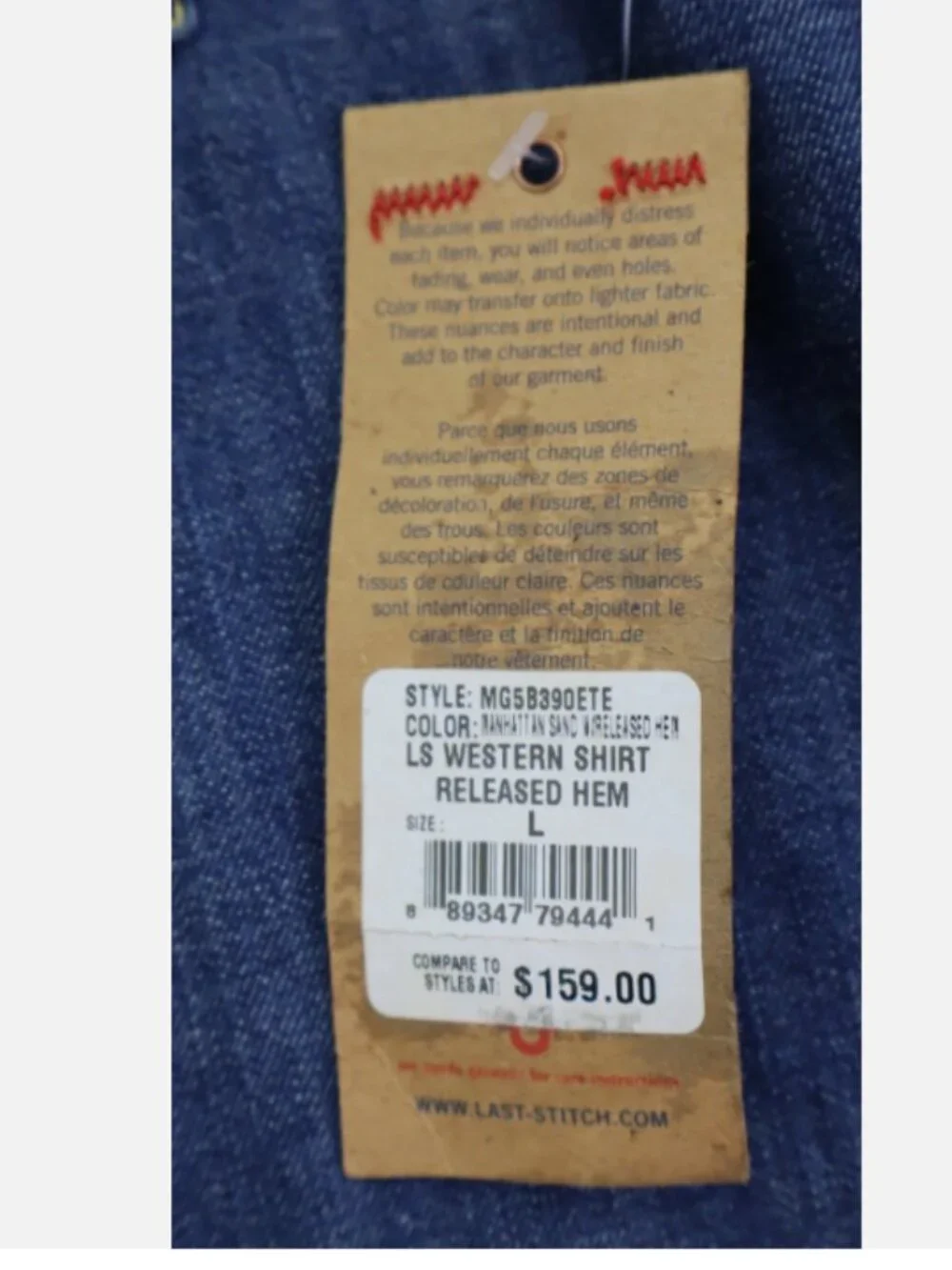 True Religion new tags